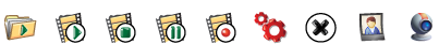 Иконки для программы Video Spy